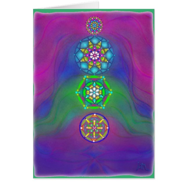 gemmes de chakra (Devant)