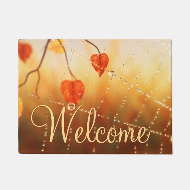 Gemmes d'un tapis d'automne du matin (Devant)