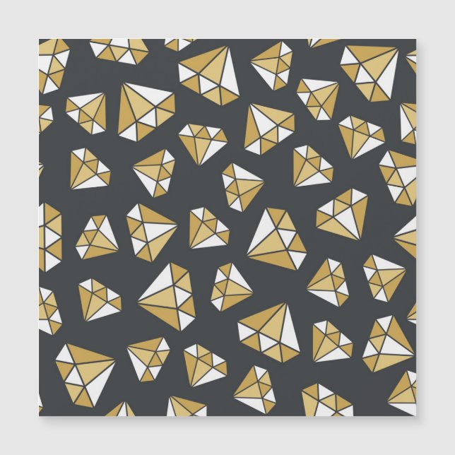 Gemstone Thème Vintage Motif sans couture. (Devant)