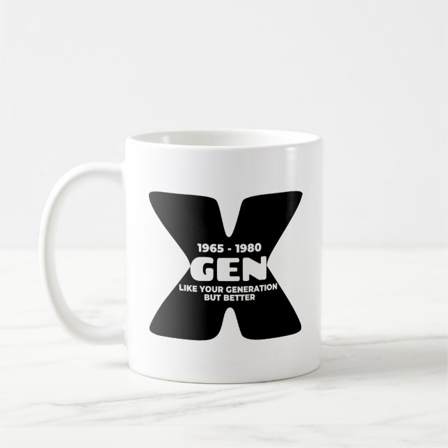 Gen X Mug (Gauche)