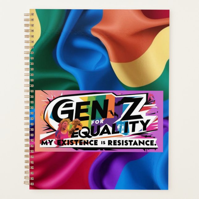 Gen Z pour l'égalité - Mon existence est la résist (Devant)
