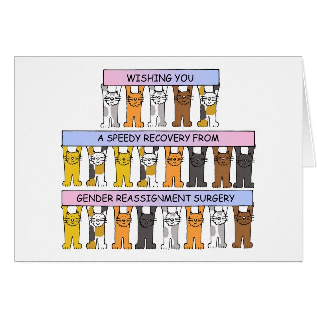 Gender Reassignment Speedy Recovery (Devant horizontal)