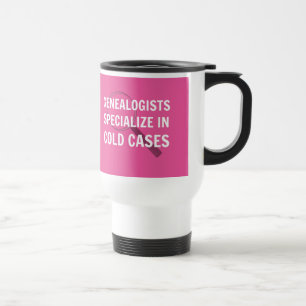 Généalogie Tourisme Mug (Rose)