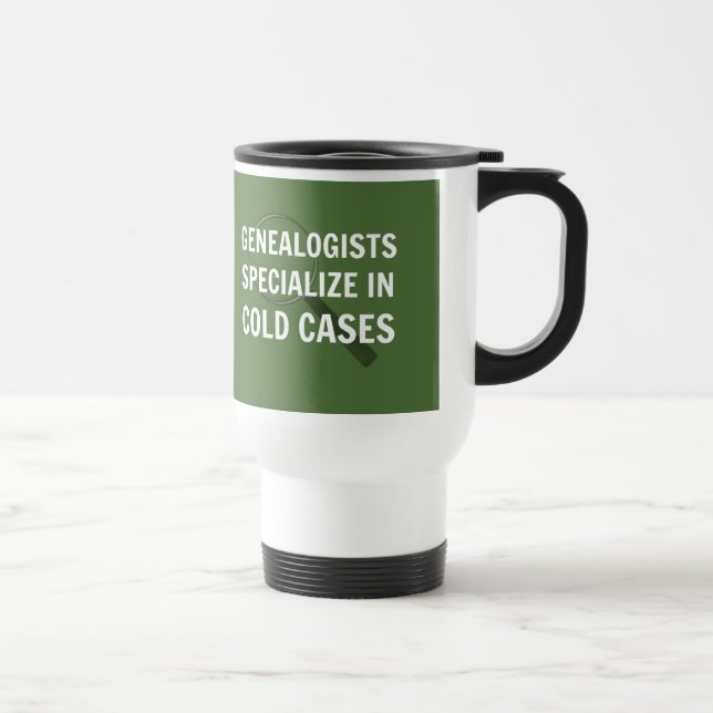 Généalogie Tourisme Mug (Vert) (Droite)