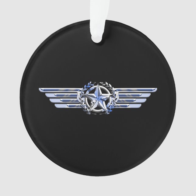 Général Air Pilot Chrome Comme Star Wings Black (devant)