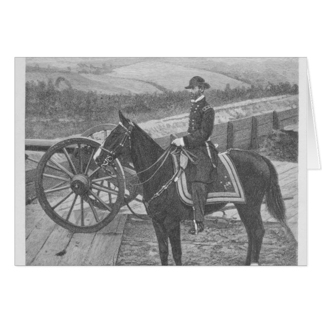 Général William Tecumseh Sherman à Atlanta (Devant horizontal)