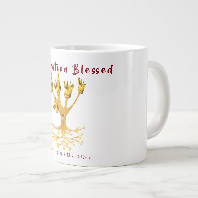 "Génération bénie", Mug (Devant droit)