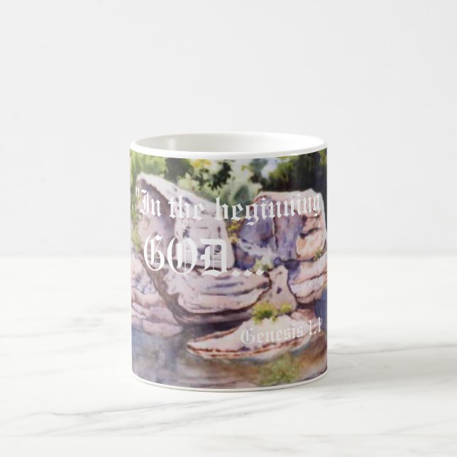 Genèse 1:1 Mug (Centre)