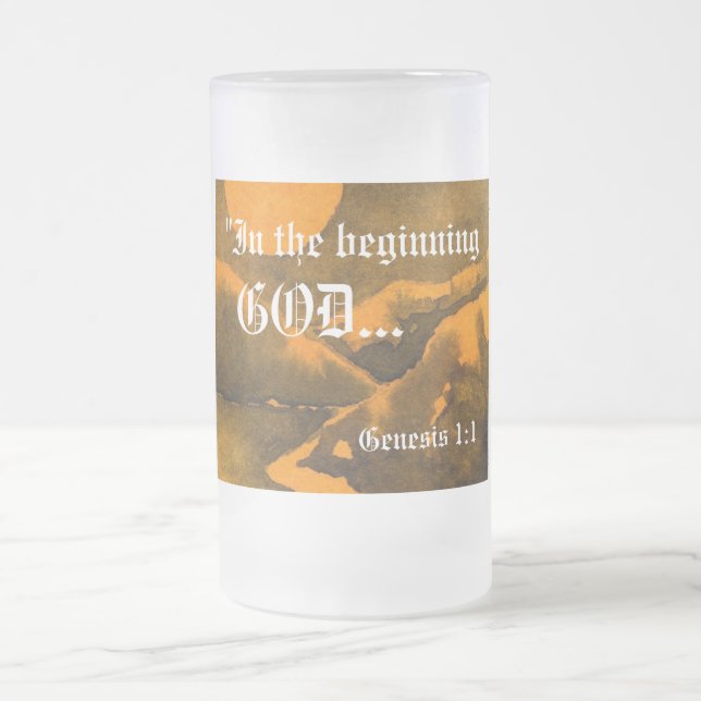 Genèse 1:1 Mug (Centre)