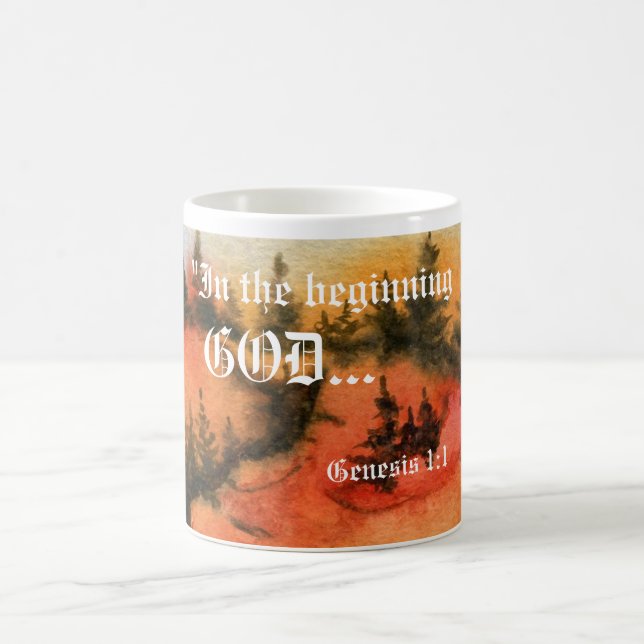 Genèse 1:1 Mug (Centre)