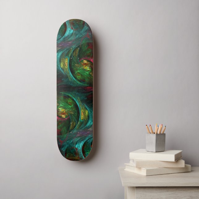 Genesis Nova Abstrait Art Skateboard (Art mural)