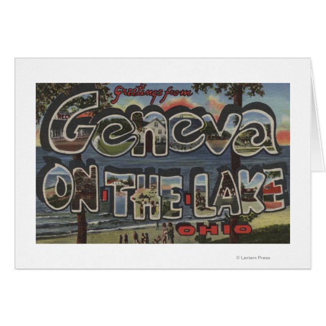 Genève-sur-le-lac, Ohio - Scènes de grandes lettre (Devant horizontal)
