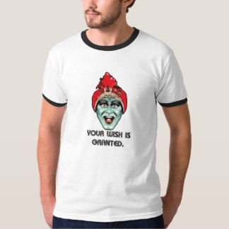 Génie de pièce en t de T-shirt de sonnerie de la