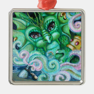 "Génie ornement dans bouteille"