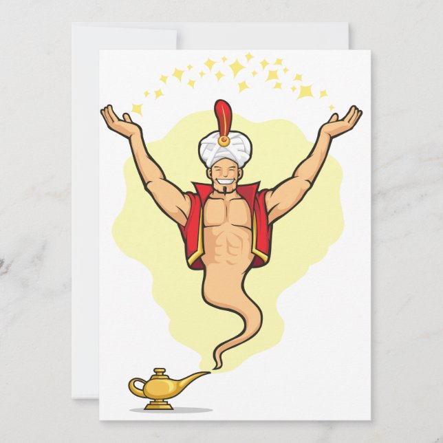 Genie Qui Donne Le Souhait (Devant)