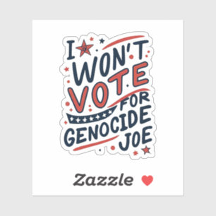 GÉNOCIDE JOE STICKER