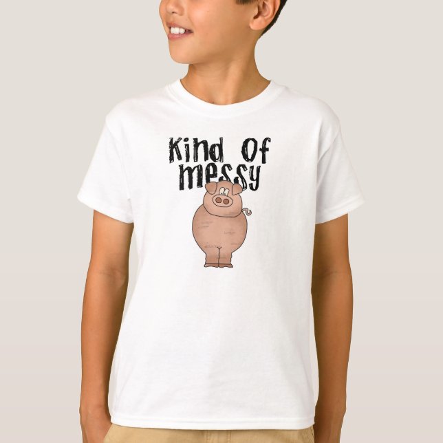 Genre de porc de T-shirts et de cadeaux malpropres (Devant)