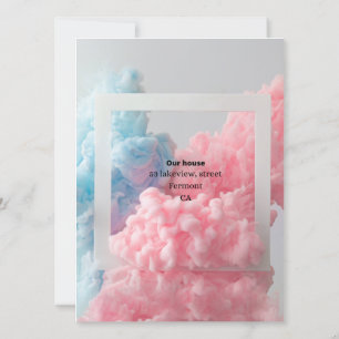 Genre : fumée bleue rose