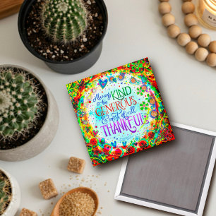 Genre Généreuse Inspiribilité Gaigne Joli Magnet