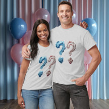 Genre Reveal T-shirt garçon ou fille ? ? Texte per