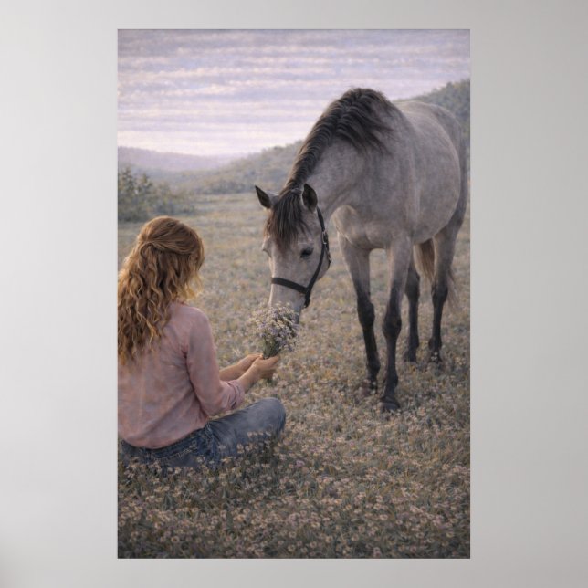 Gentle Meadow | Art équestre | Affiche (Devant)