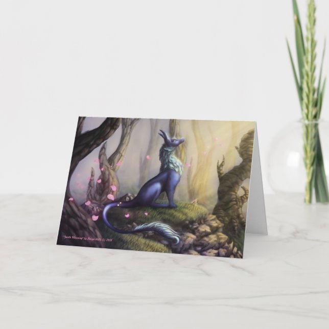 "Gentle Morning" de Kaiya Wells - carte blanche (Devant)