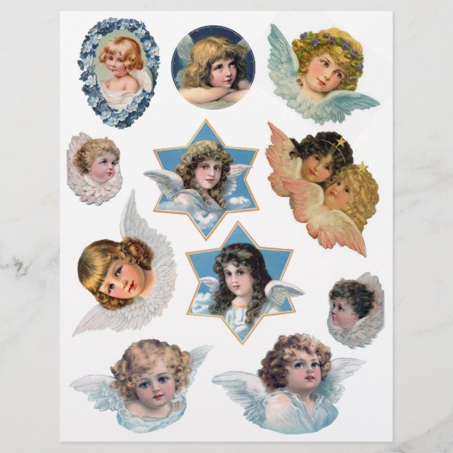 Genuine (Not AI) Victorian Era Angels and Cherubs (Devant)