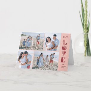 Geo Love 4-Photo Carte Saint-Valentin - Pêche