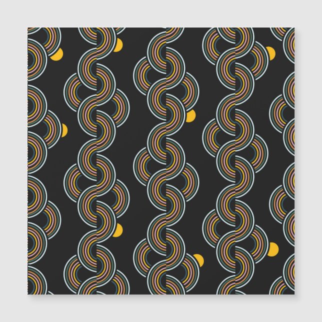 Geo Stripe : Design Vintage tendance (Devant)