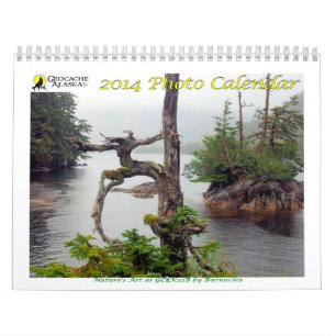 GeocacheAlaska 2014 ! Calendrier de photo