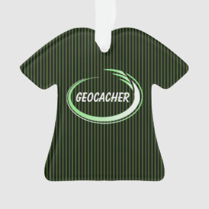 Geocacher Green Splash