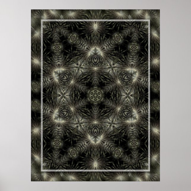 GEOGOTH STAR POSTER (Devant)