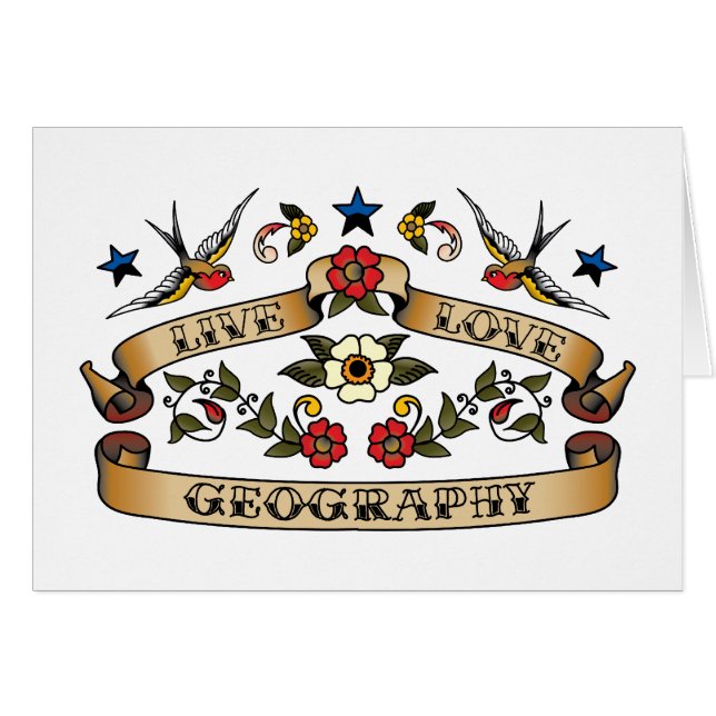 Géographie vivante d'amour (Devant horizontal)