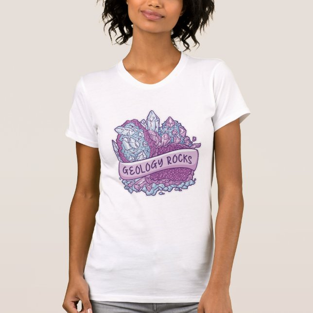 Géologie roches invitation T-shirt (Devant)