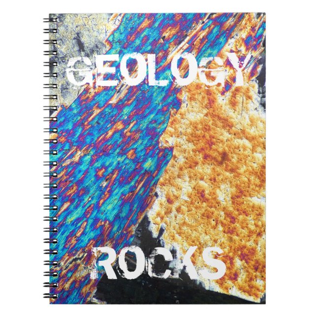 Géologie Rocks - Carnet minéral (Devant)
