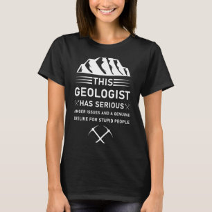 Géologie Science de la Terre T-shirt drôle de géol