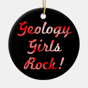 Geology Girls Rock ! Ornement