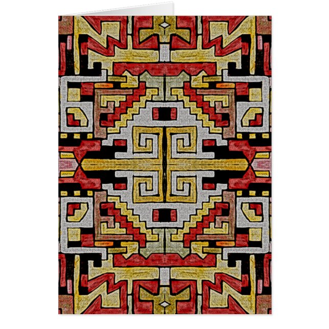 Géométhorique Tribal/Motif ethnique (Devant)