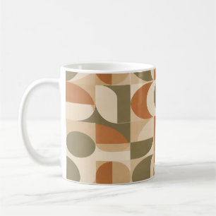 Geometric Earthy Tones Mug