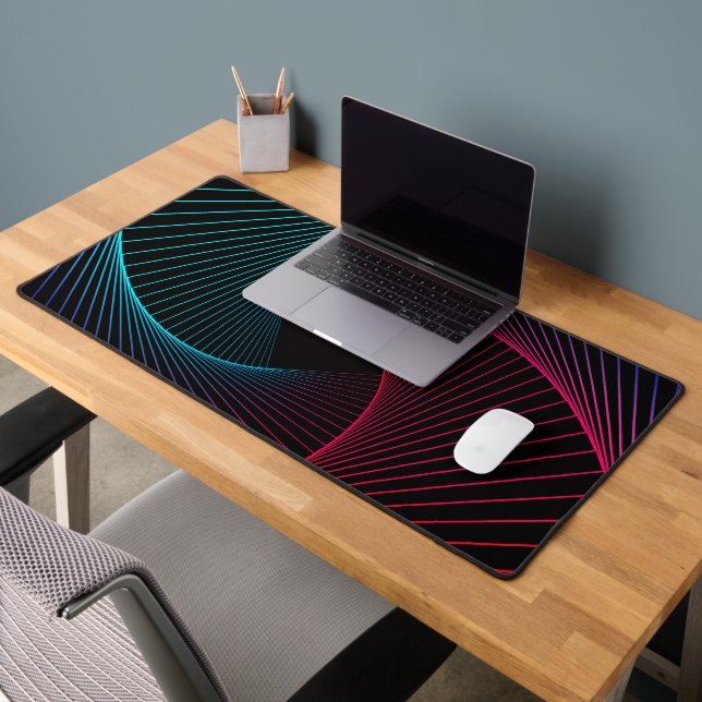 Geometric Pattern Art Desk Mat (Bureau 2)