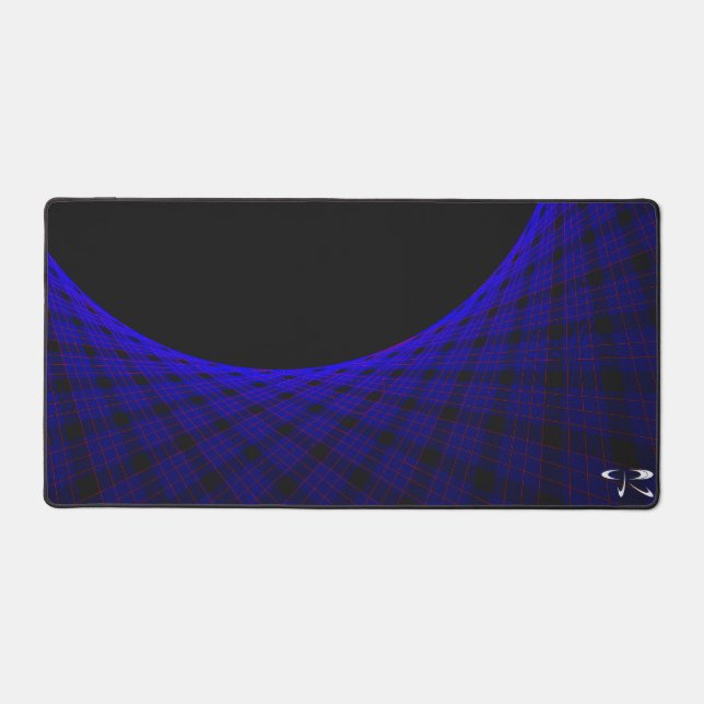Geometric Space Carpet Gaming Mouse Pad (Recto)