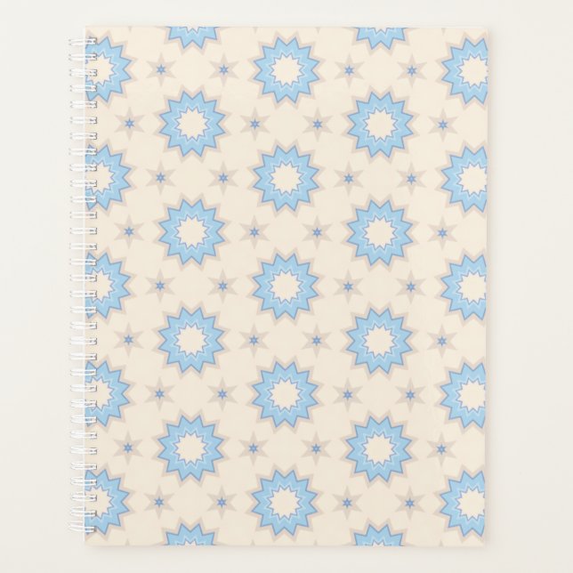 Géométrie Blue Starburst (Devant)