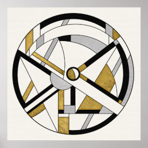 Géométrie circulaire Déco minimaliste