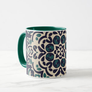 géométrie et calligraphie arab Mug