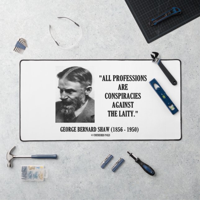 George B. Shaw Professions Conspirations Laity Qte (Poste de travail)