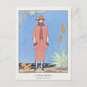 George Barbier, carte postale Art déco