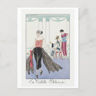 George Barbier, carte postale Art déco