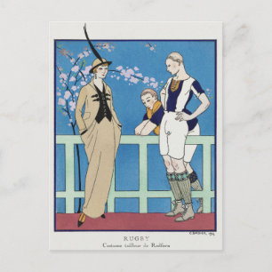 George Barbier, carte postale Art déco