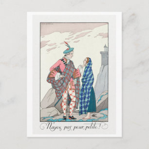 George Barbier, carte postale Art déco