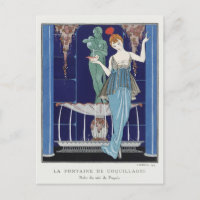 George Barbier, carte postale Art déco